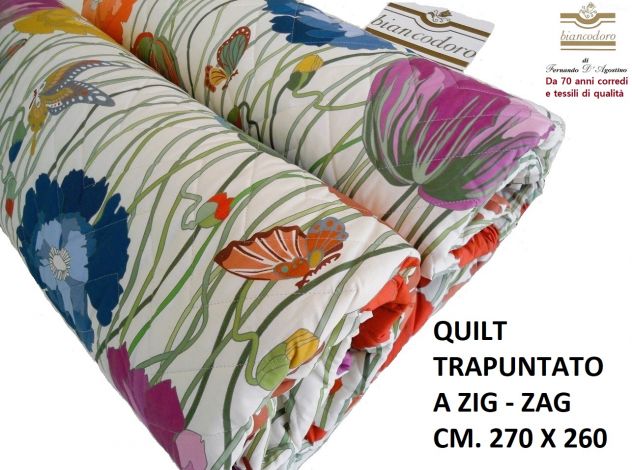 Copriletti quilt trapunte MISSONI , 4 modelli matrimoniali . - Foto 5