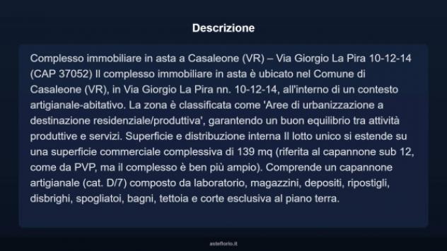 Immobile in asta di 139 m² in vendita a Casaleone - Foto 4