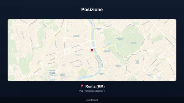 Immobile in asta di 223 m² con più di 5 locali in vendita a Roma - Foto 3