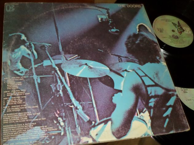 THE DOORS - Absolutely Live - 2 x LP / 33 giri 1970 Italy Elektra - Foto 3