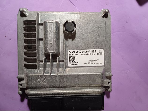 WOLK AG 04B 907 445 ECU DELPHI DCM 6.2V 28459901 VW AUDI Seat Engine ECU 1.6 TD
