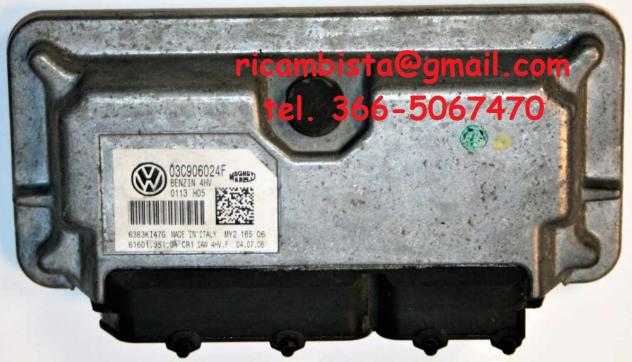 Volkswagen Polo 1.4 benzina 2007 centralina motore 03C906024F
