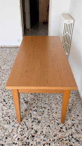Tavolo rettangolare in legno 160x80 cm - ottime condizioni - Foto 3