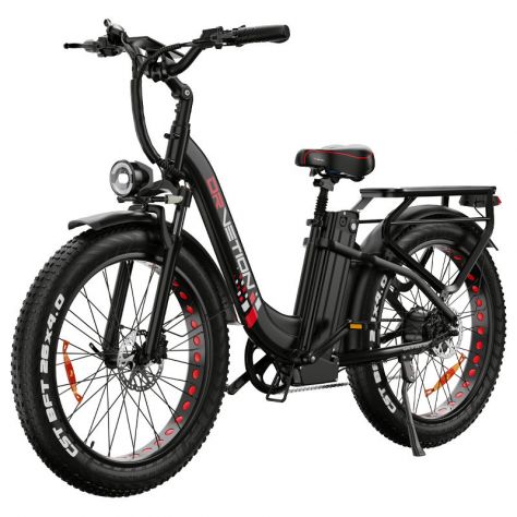 FAT BIKE DRVETION CTR 26 1000W 48V 20AH NUOVO - Foto 4