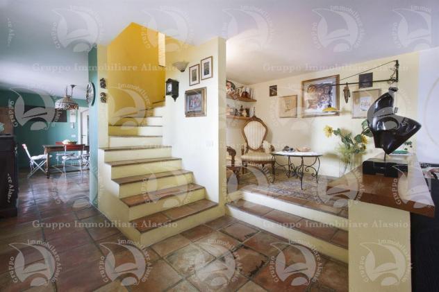 Alassio, grande villa, collinare, con vista golfo. - Foto 12