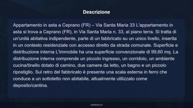 Immobile in asta di 99 m² in vendita a Ceprano - Foto 8