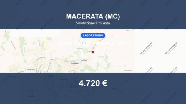 Immobile in asta di 18 m² in vendita a Macerata