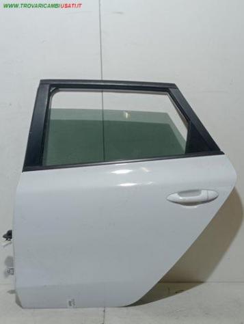 PORTA POST. SX BIANCO CON ALZ MAN E SERR 999-U1561454 Carrozzeria  Lamierati esterni  Porte  Porta post. sx. KIA - CEED SW - 2018