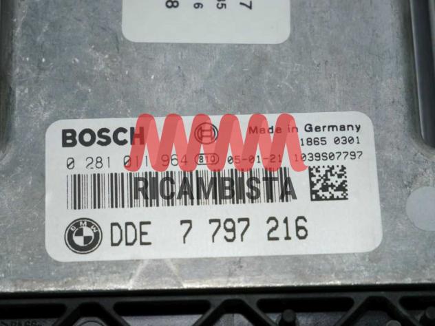 0281011964 BMW E87 118d centralina motore Bosch - Foto 2