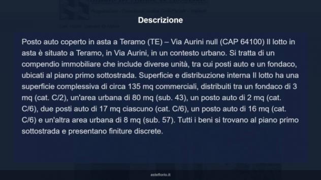 Immobile in asta di 16 m² in vendita a Teramo - Foto 8