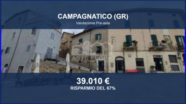 Immobile in asta di 196 m² con più di 5 locali in vendita a Campagnatico