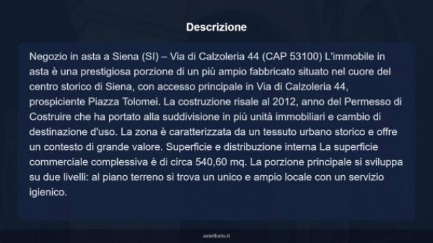 Immobile in asta di 540 m² in vendita a Siena - Foto 10