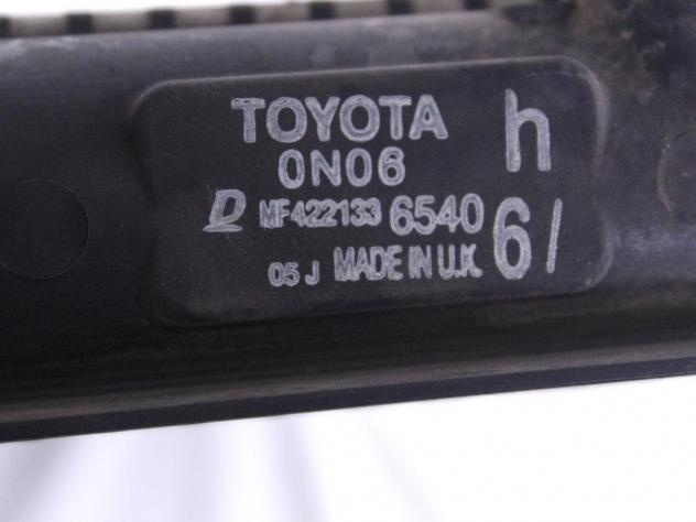 164000N060 RADIATORE ACQUA TOYOTA AURIS 1.4 D 66KW 5M 5P (2007) RICAMBIO USATO - Foto 4