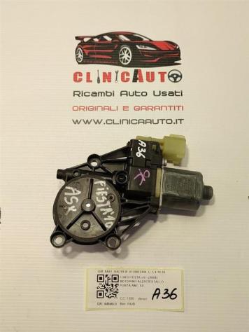 MOTORINO ALZAVETRO ANTERIORE SINISTRO FORD Fiesta 6° Serie 8A61-14A389-B 0130822404 (0817)