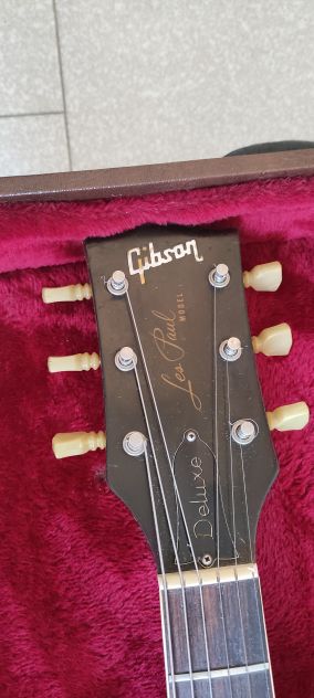 Gibson Les Paul Deluxe Gold Top 1972 - Foto 2