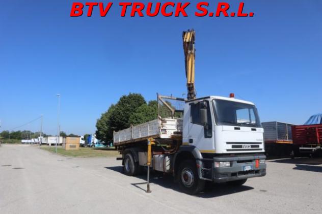 IVECO EUROTECH 2 ASSI RIBALTABILE TRILATERALE E GRU rif. 23704223 - Foto 6