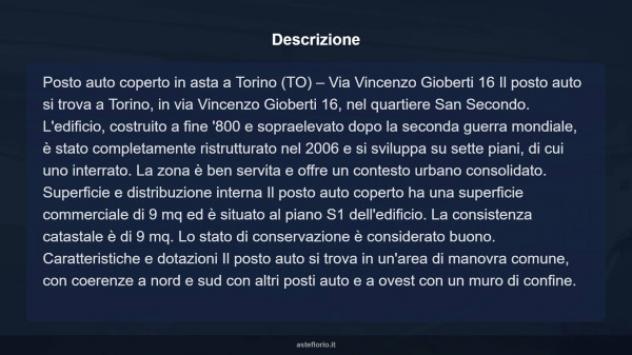 Immobile in asta di 9 m² in vendita a Torino - Foto 4