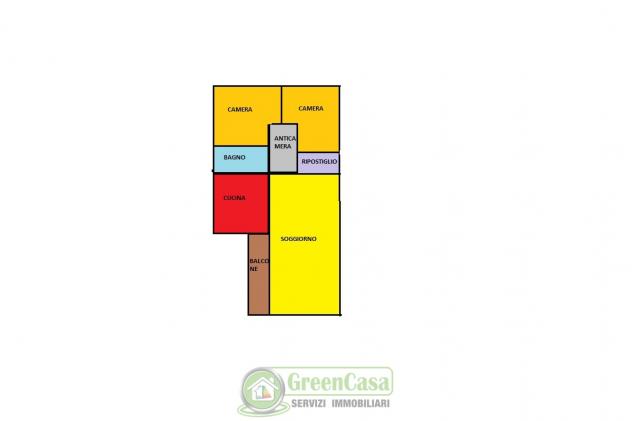 APPARTAMENTO di 3 vani e di 90 mq (BURAGO DI MOLGORA - Burago Molgora ) rif. IGC 3 LOCALI BURAGO - Foto 18