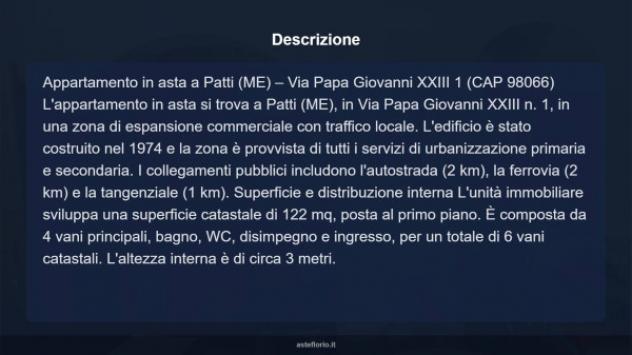Immobile in asta di 122 m² in vendita a Patti - Foto 8
