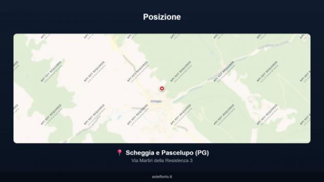 Immobile in asta di 235 m², box auto in vendita a Scheggia e Pascelupo - Foto 16