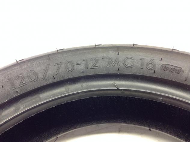 PNEUMATICO MITAS SCOOTER 120/70 RAGGIO 12 58 P DOT 2122 - Foto 4