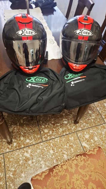 Caschi XLITE Ultra Carbon con Interfono tg L