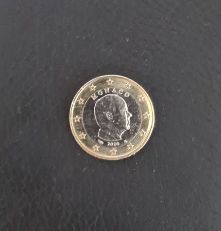 Moneta 1 euro Monaco 2020