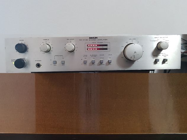 Amplificatore Hi-Fi Seoum SA-4130 da revisionare