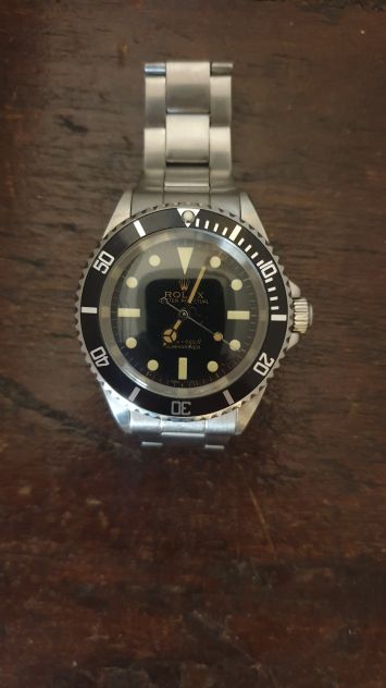 Rolex Submariner 5513   - Quadrante nero grafica oro - Foto 2