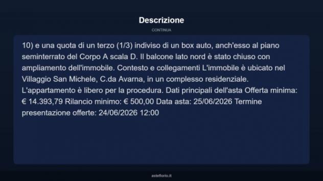 Immobile in asta di 100 m², box auto in vendita a Messina - Foto 11