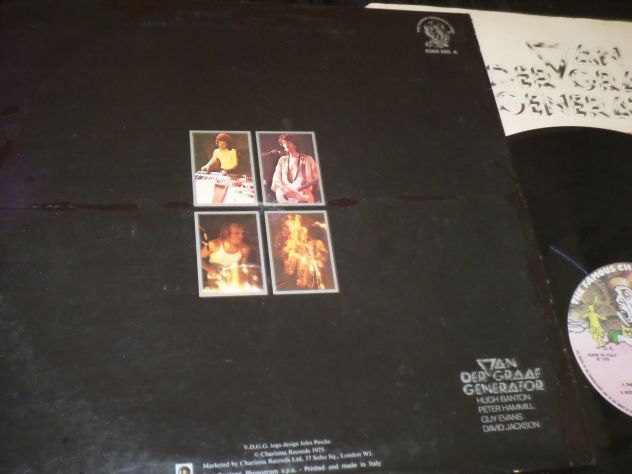 VAN DER GRAAF GENERATOR - Godbluff - LP / 33 rpm 1975 inner Italy Charisma - Foto 2