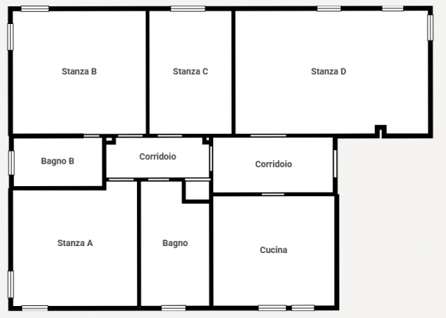 Stanza - Treviso . Rif.: TV-15 D - Foto 11