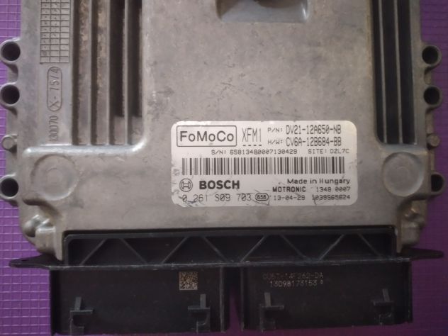 CENTRALINA MOTORE B-MAX 1.0 0261S09703 DV21-12A650-NB (ECU)FORD B-MAX (JK) 1.0 - Foto 6