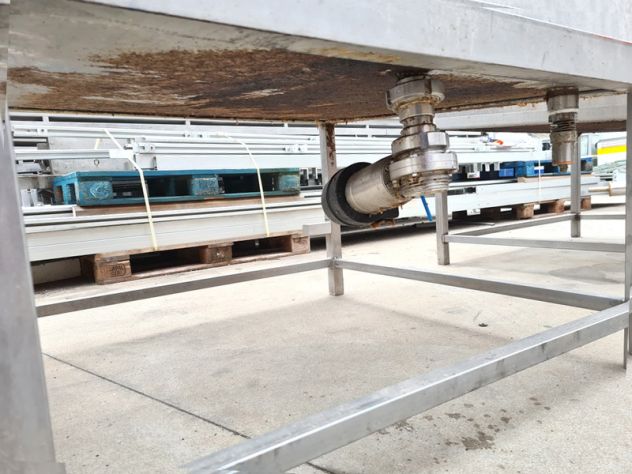 2 cisterne inox con coperchio usate - Foto 6