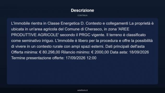 Immobile in asta di 195 m² in vendita a Cherasco - Foto 13