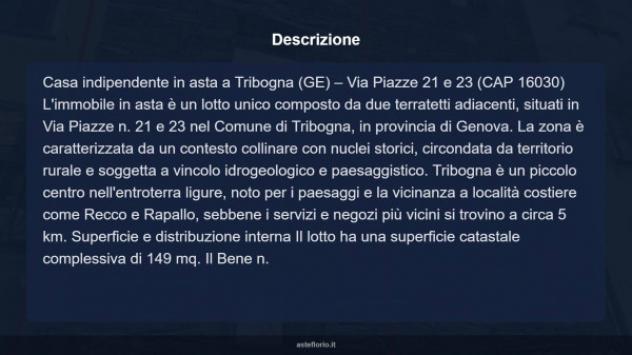 Immobile in asta di 149 m² in vendita a Tribogna - Foto 10