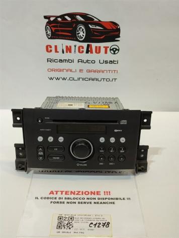 AUTORADIO SUZUKI Grand Vitara JB 39101-65JA 39101-65JA0 F9Q (06)
