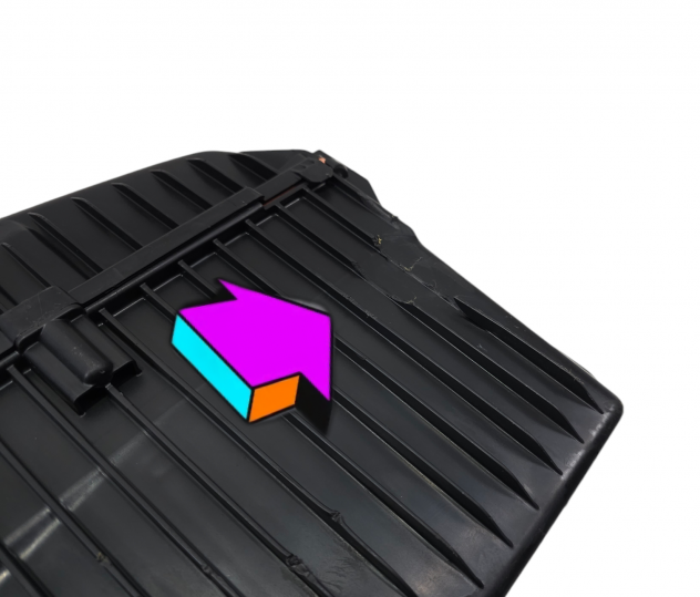 BOX SCATOLA FILTRO ARIA CITROEN C3 Serie 9813534180 HMR (EB2FA) Benzina 1200 (16) - Foto 8