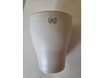 Vaso da fiori bianco/beige chiaro, marca Likò home designe originale