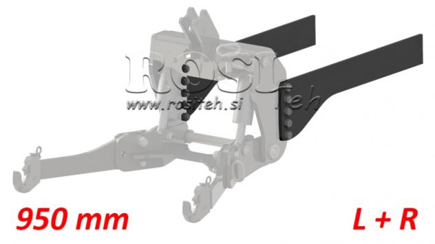 KIT UNIVERSALE IDRAULICA FRONTALE 1, 2, 3 CATEGORIE PER TRATTORE - Foto 5