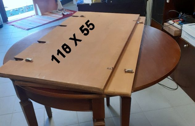 Tavolo legno allungabile VINTAGE - Foto 2