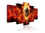Quadro con un teschio cm. 100x50 e 200x100 - ARREDALACASA