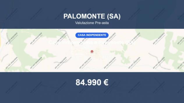Immobile in asta di 371 m², box auto in vendita a Palomonte
