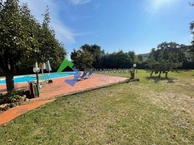 SOVICILLE – CHARME TOSCANO, PISCINA PRIVATA E PARCO ESCLUSIVO NEL VERDE - Foto 8