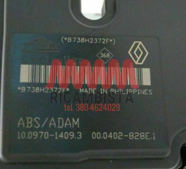 8200403322 Renault Twingo II centralina gruppo pompa ABS - Foto 3