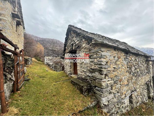V000761 - ALPE SCIASCO , STALLA IN PIETRA DA RISTRUTTURARE - Foto 5