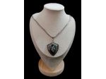ANTICO PENDENTE IN ARGENTO STERLING FINEMENTE CESELLATO, THAILANDIA 1900.