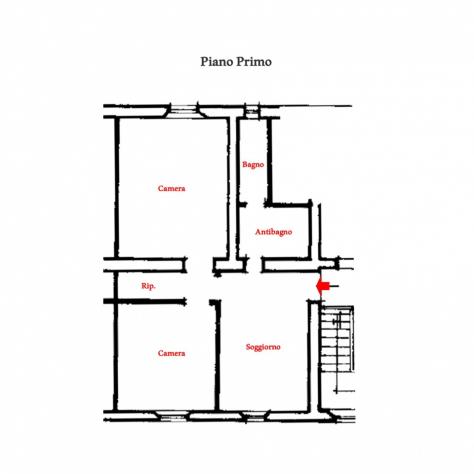 APPARTAMENTO di 4 vani e di 76 mq (GROSSETO - Alberese) rif. MA.49 - Foto 15