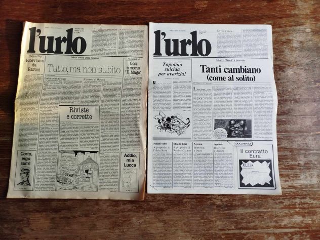 L'Urlo, vari numeri