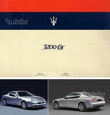 MASERATI 3200 GT manuale riparazione officina